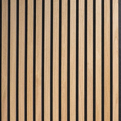 Premium Acoustic Slat Wall Panel – 270 × 110 cm - Aeki